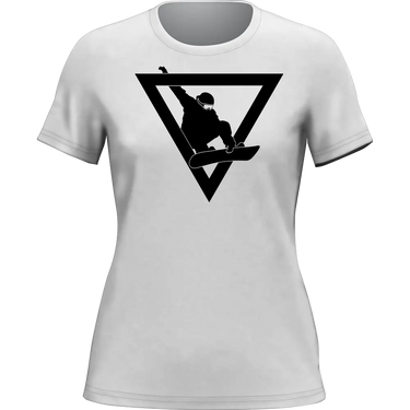 Never Underestimate An Old Snowboarder T-Shirt for Women